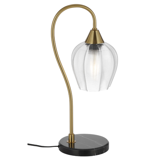 Telbix Azalea Table Lamp Antique Gold