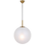 Telbix Bally 16 Pendant Antique Gold Alabastro
