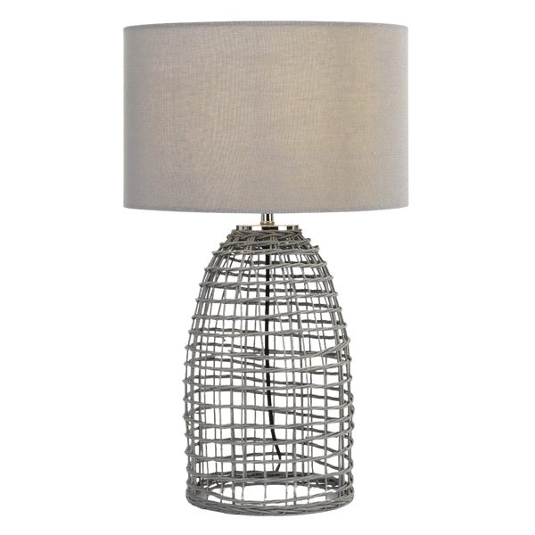 Telbix Bayz 40 Table Lamp Grey