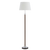 Telbix Belmore Floor Lamp Walnut Dark