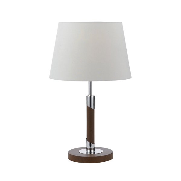 Telbix Belmore Table Lamp Walnut Dark