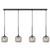 Telbix Bobo 4 Pendant Black Smoke