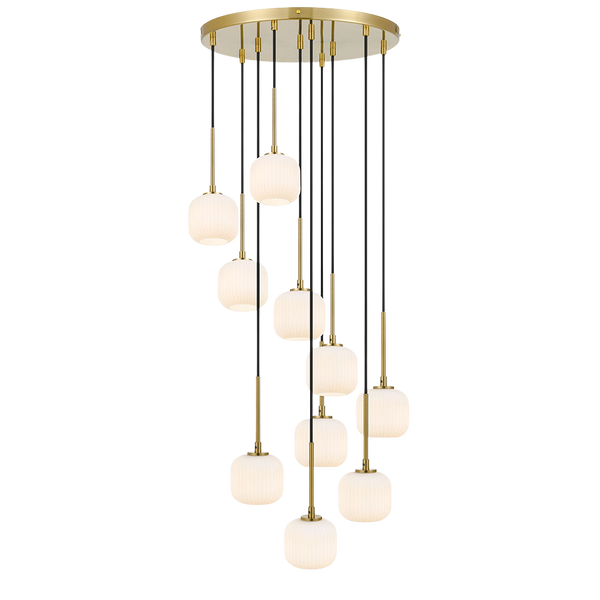 Telbix Bobo 10 Pendant Antique Gold