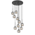 Telbix Bobo 10 Pendant Black Smoke