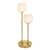 Telbix Bobo 2 Lights Table Lamp Antique Gold