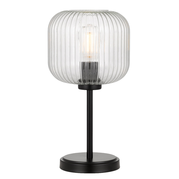 Telbix Bobo 1 Light Table Lamp Black