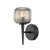Telbix Bobo 1 Wall Light Black Smoke