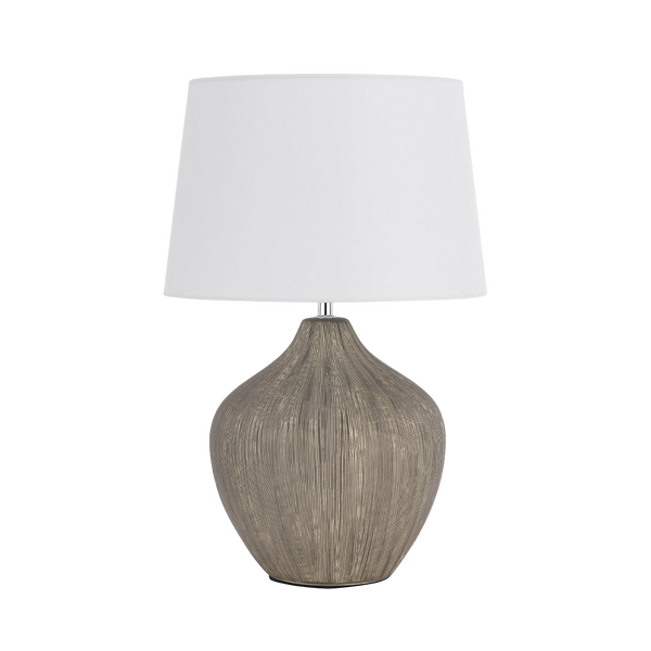 Telbix Borneo Ceramic Table Lamp Bronze