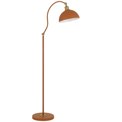 Telbix Brevik Floor Lamp Orange