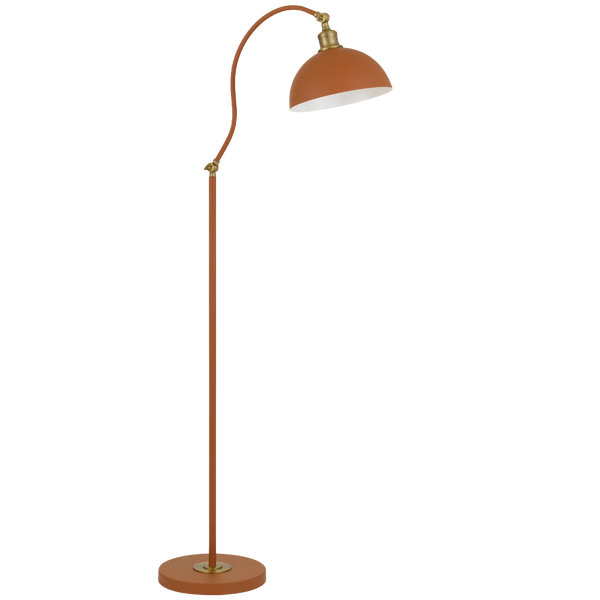 Telbix Brevik Floor Lamp Orange