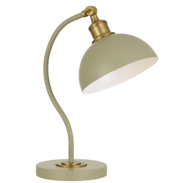 Telbix Brevik Table Lamp Green