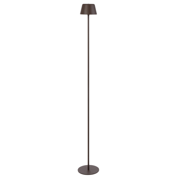 Telbix Briana Rechargeable Floor Lamp Brown