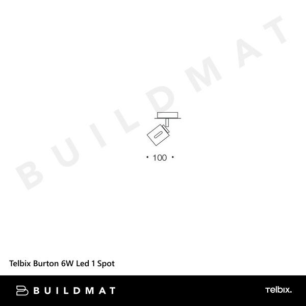 Telbix Burton 6W Led 1 Spot White