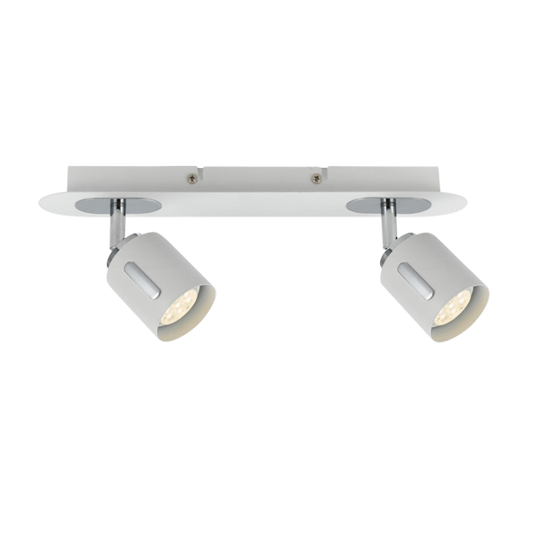 Telbix Burton 2x6W Led 2 Bar Spot White