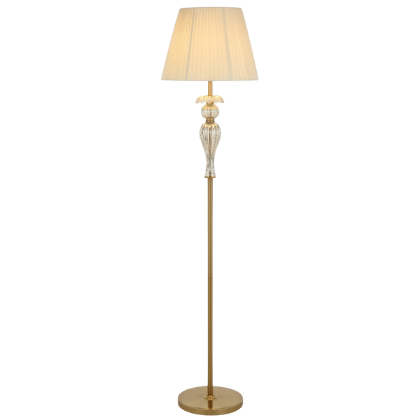 Telbix Cadiz Floor Lamp Antique Gold