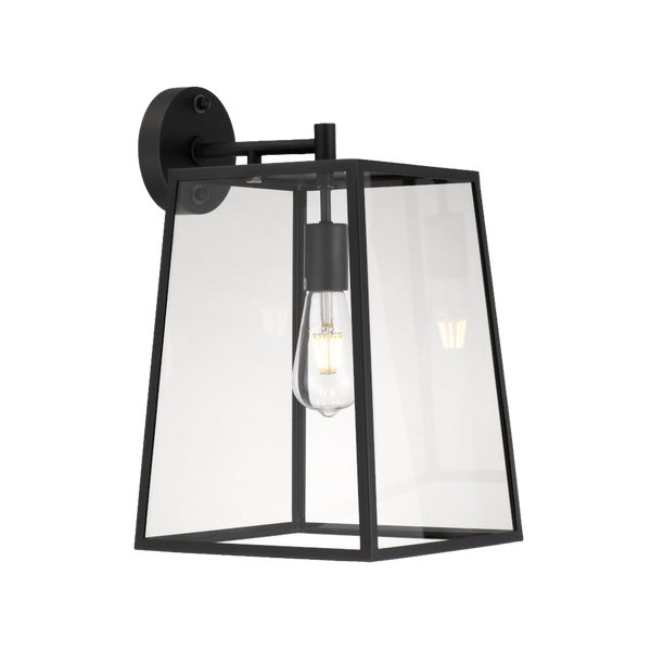 Telbix Cantena 25 Solid Brass Wall Light Black