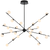 Telbix Captiva 24 Light Pendant Black