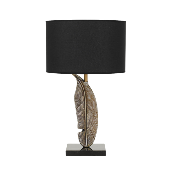 Telbix Cayo Table Lamp Black