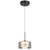 Telbix Cedro 1 Light Pendant Black