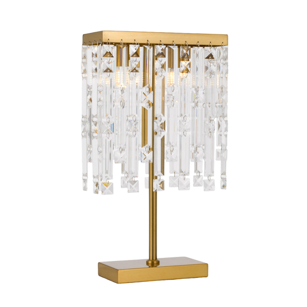 Telbix Cerone 2 Lights Table Lamp Gold