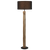 Telbix Chad Floor Lamp Black