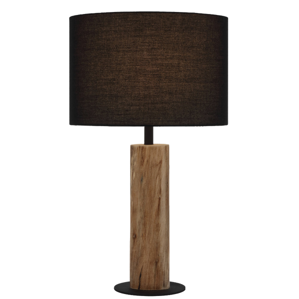 Telbix Chad Table Lamp Black
