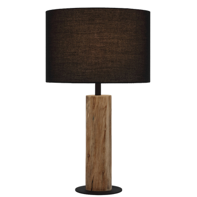 Telbix Chad Table Lamp Black