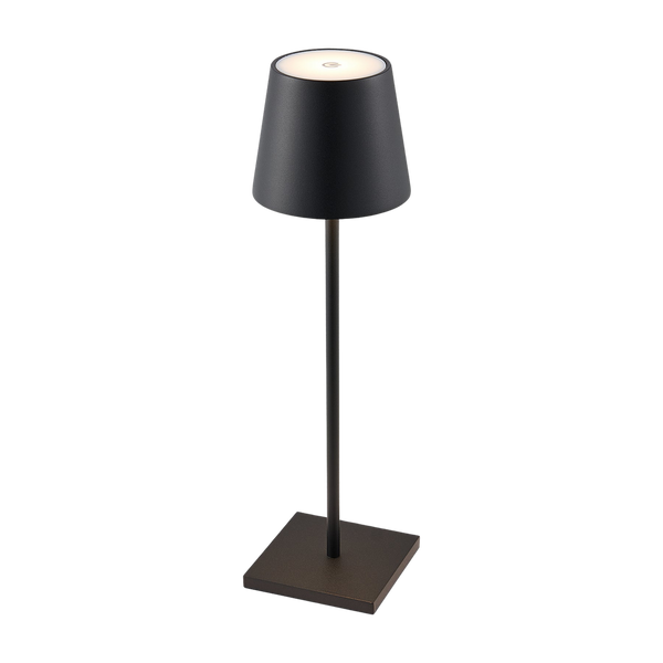 Telbix Clio Rechargeable Table Lamp Black
