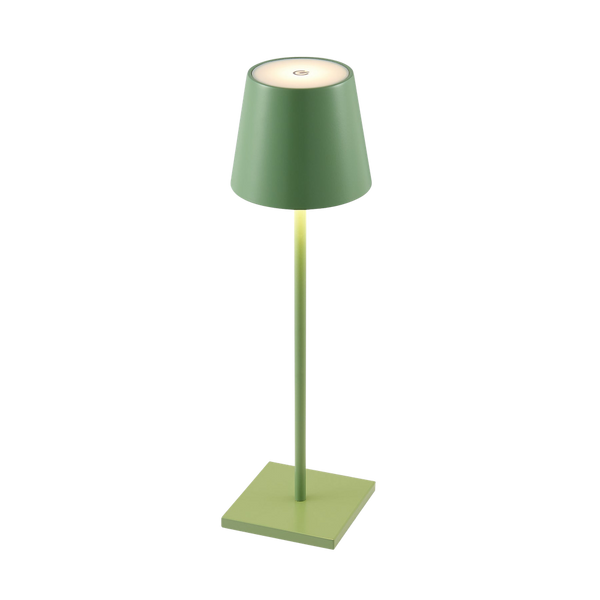 Telbix Clio Rechargeable Table Lamp Green