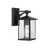 Telbix Coby 15 Solid Brass Exterior Wall Light Black