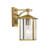 Telbix Coby 15 Solid Brass Exterior Wall Light Brass
