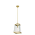 Telbix Colair 1 Light Solid Brass