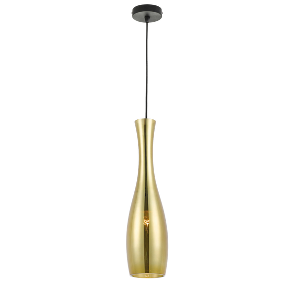 Telbix Conie Pendant Black Gold