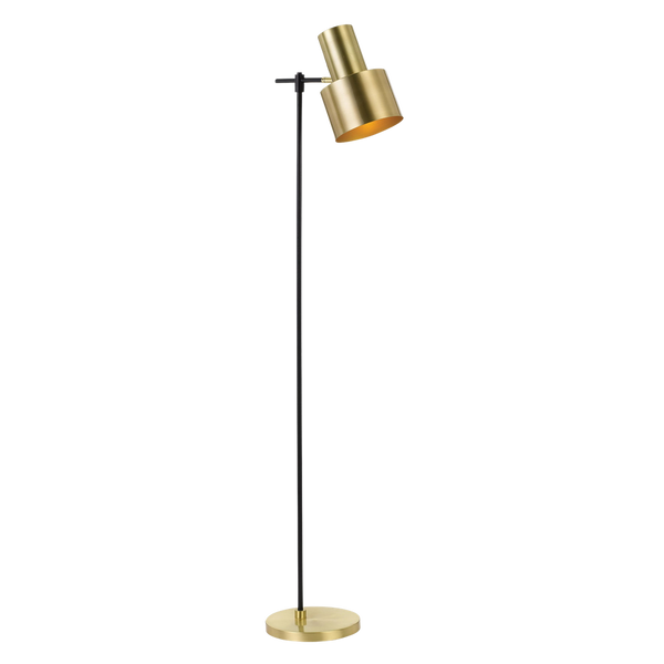 Telbix Croset Floor Lamp Black Gold