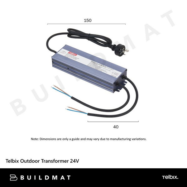 Telbix Outdoor Transformer 24V 200W