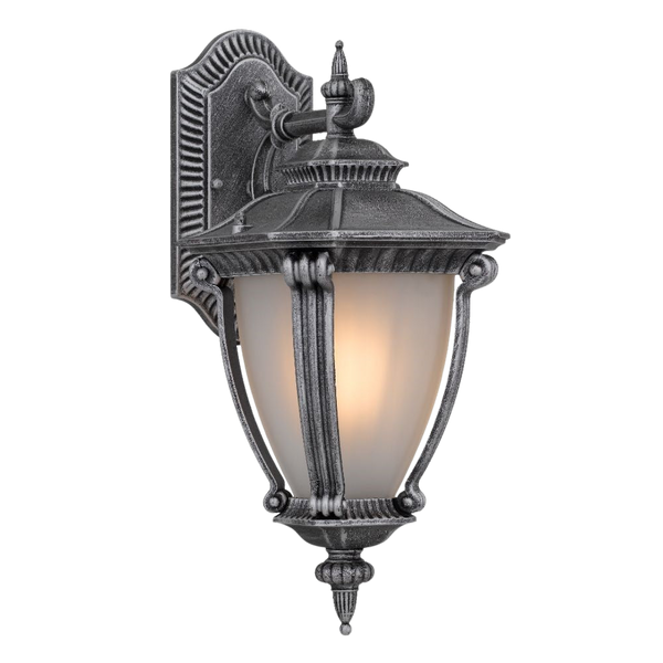 Telbix Delfino Exterior Wall Light Silver
