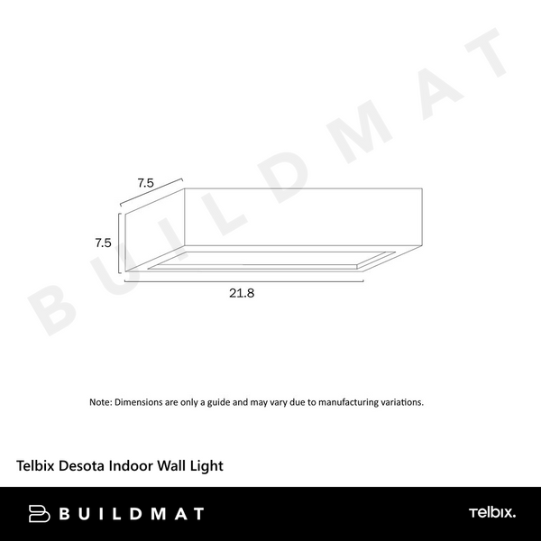 Telbix Desota Indoor Wall Light White