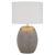 Telbix Dillion Ceramic Table Lamp White
