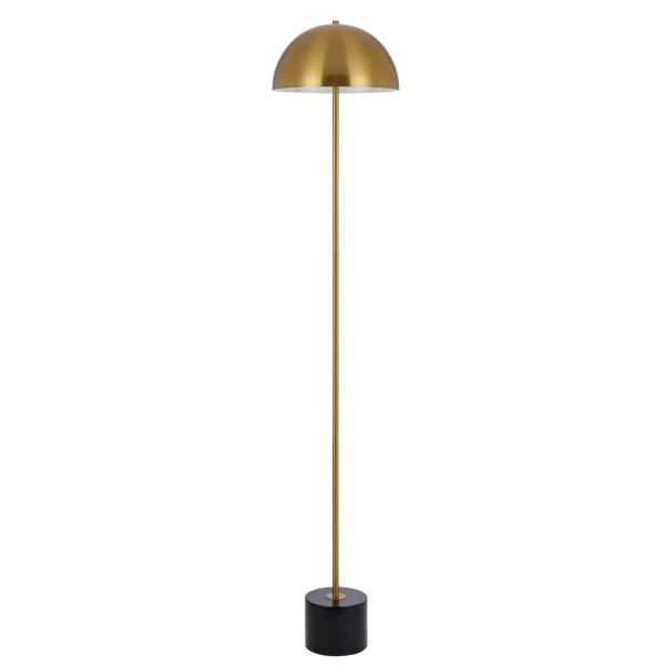 Telbix Domez Floor Lamp Antique Gold