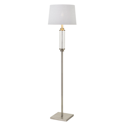 Telbix Dorcel Floor Lamp Nickel Clear