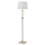Telbix Dorcel Floor Lamp Nickel Clear