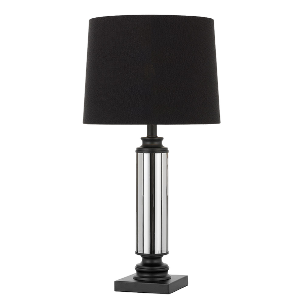 Telbix Dorcel Table Lamp Black Smoke