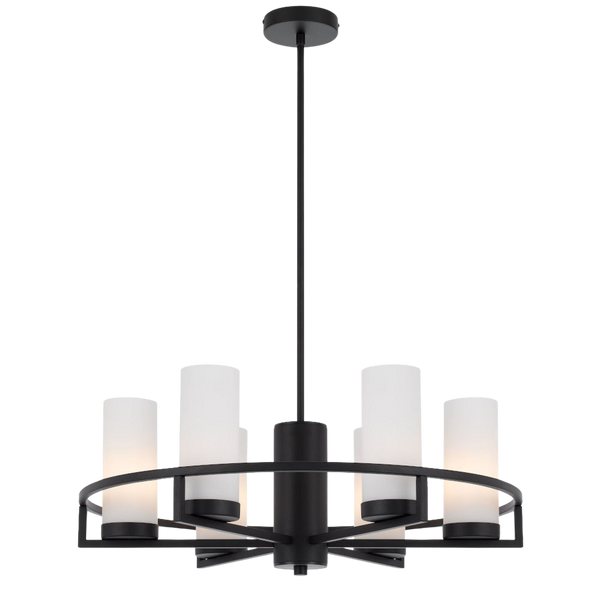 Telbix Eamon 6 Lights Pendant Black