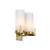 Telbix Eamon 2 Lights Wall Light Brass