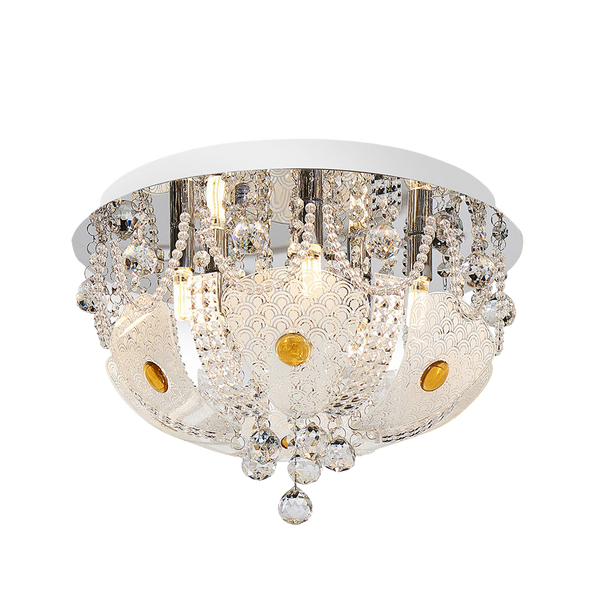 Telbix Elanza 40 CTC White Nickel Crystal