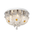 Telbix Elanza 40 CTC White Nickel Crystal
