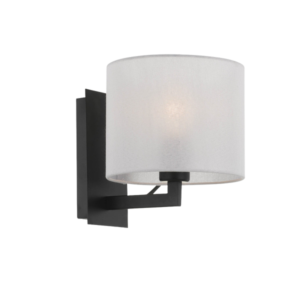 Telbix Elgar Wall Light Black