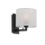 Telbix Elgar Wall Light Black