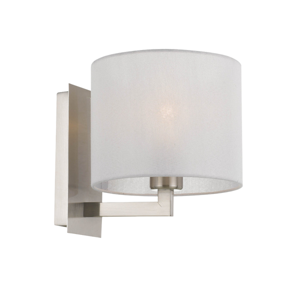 Telbix Elgar Wall Light Nickel