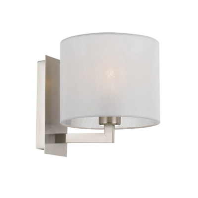 Telbix Elgar Wall Light Nickel